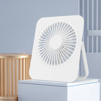 Men's Table Fan Portable Lightweight 3-Speed Adjustable Modern Design