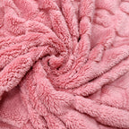 Brehn Women's Cozy Microfiber Blanket Thick Warm Quick Change Plaid Pattern