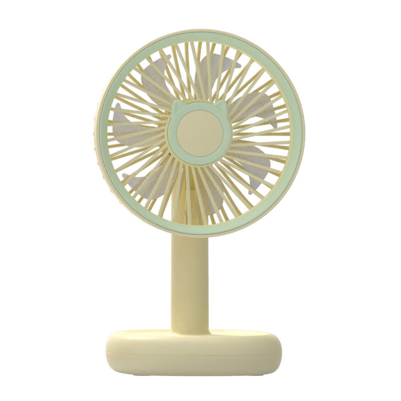 Portable Cat Fan Compact Quiet Personal Cooling Fan with Multiple Speeds