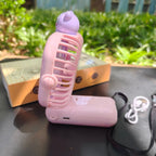 Portable Mini Fan USB Rechargeable Compact Lightweight Personal Cooling Fan with Multiple Speeds