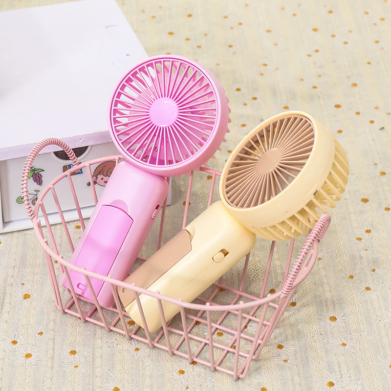 Portable Mini Handheld Fan USB Rechargeable Quiet Operation Ergonomic Design Adjustable Rotation