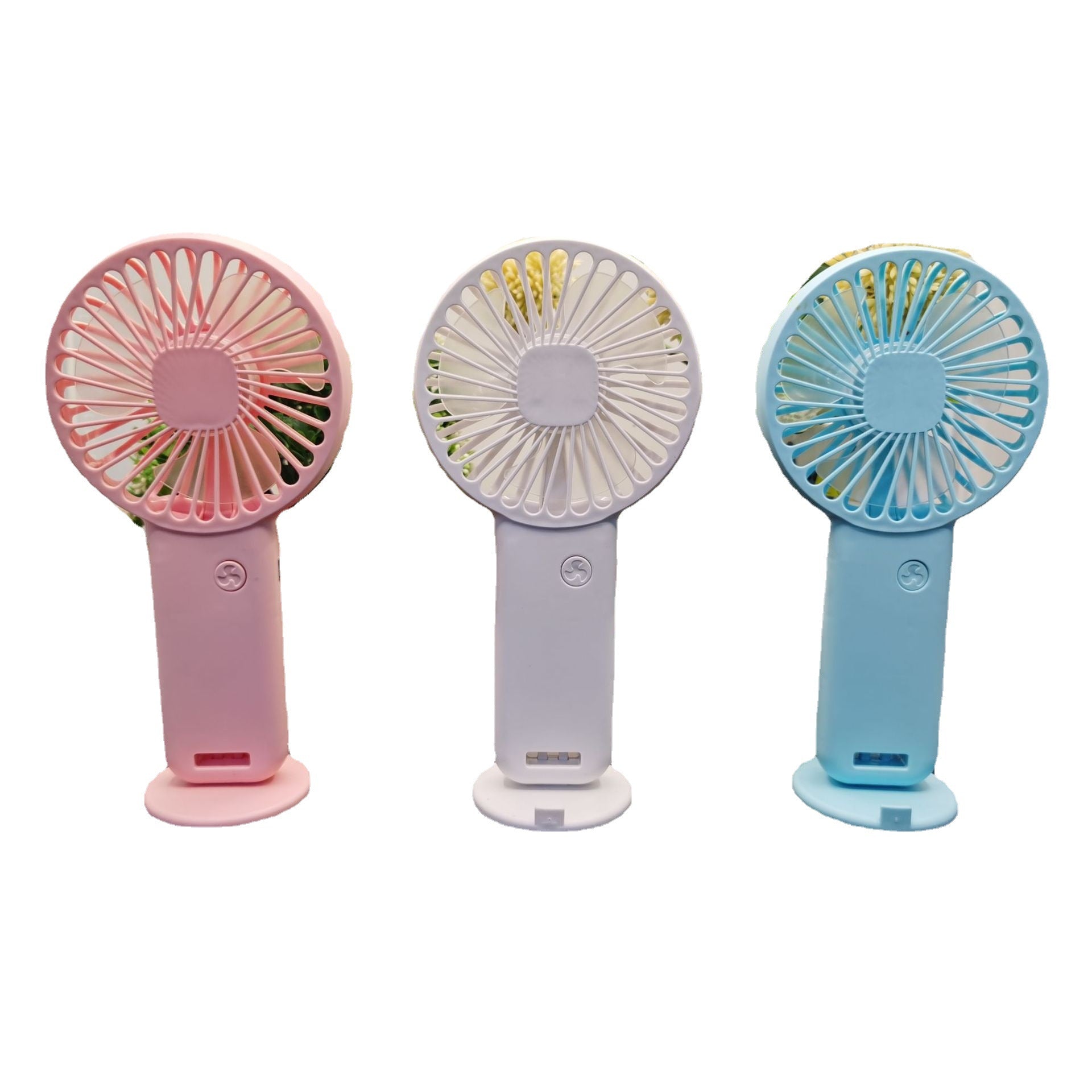 Harrow Portable Mini Fan Rechargeable USB Quiet Lightweight Personal Cooling Fan