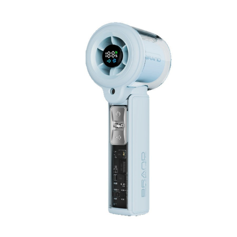 Portable Mini Air Cooler Compact Energy Efficient Personal Fan with LED Display