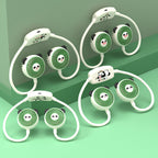 Portable Women’s Neck Fan Panda Design Lightweight Adjustable Speed Cooling Fan