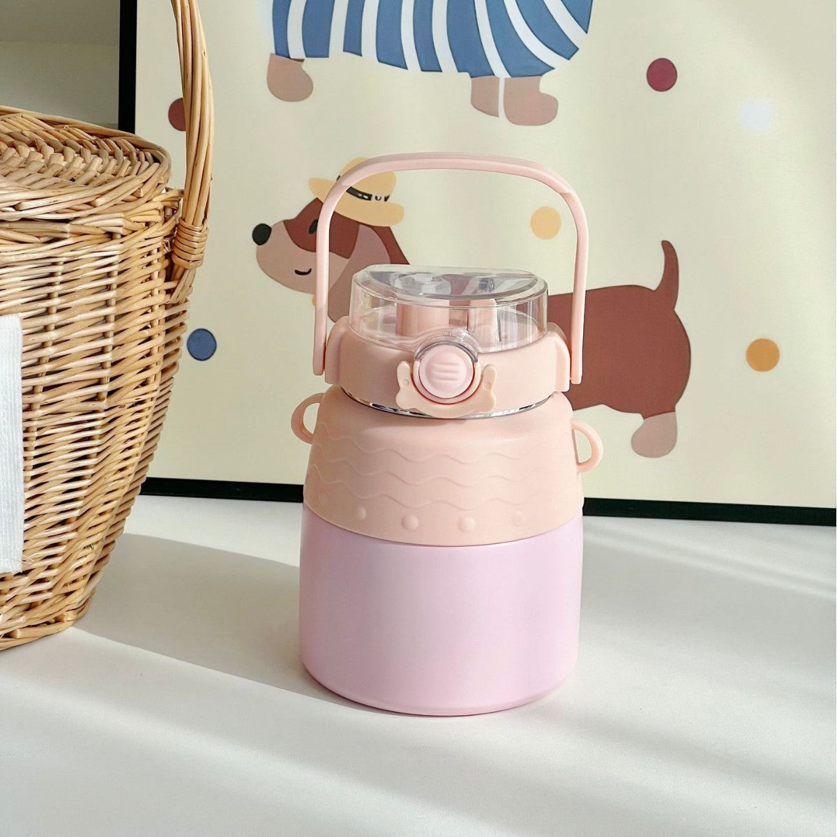 Women’s Multifunctional Portable Water Lantern with Handle BPA-Free Plastic