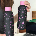 Insulated Stainless Steel Water Bottle for Women with Leak-Proof Lid and Cute Bow Design