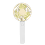 Compact Handheld Cooling Fan Portable Rechargeable Personal Fan Lightweight