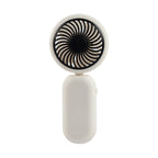 Women Portable Hand Fan Ergonomic Design Rechargeable Battery Operated Compact