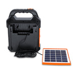 Harrow Portable Solar Power Station 12V 6200mAh USB Charging LED Lamps