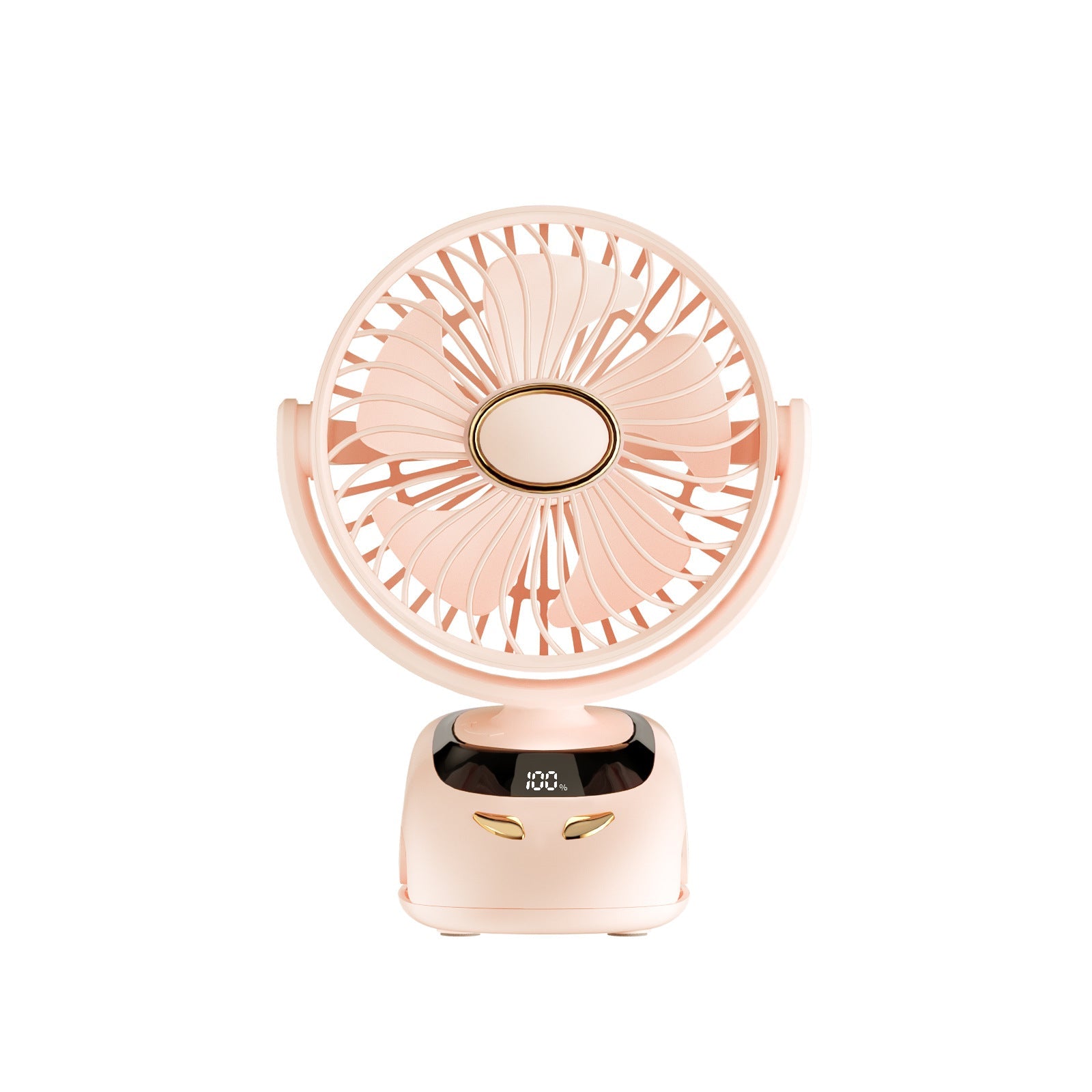 Portable Table Fan Wireless Battery Operated Quiet Adjustable Speed