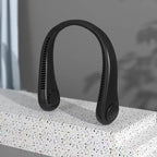 Portable Wearable Neck Fan Rechargeable Quiet Ventilation Unit for Men