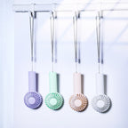Portable Handheld Air Circulator Fan Rechargeable Battery Multiple Speeds Quiet Operation Compact Design