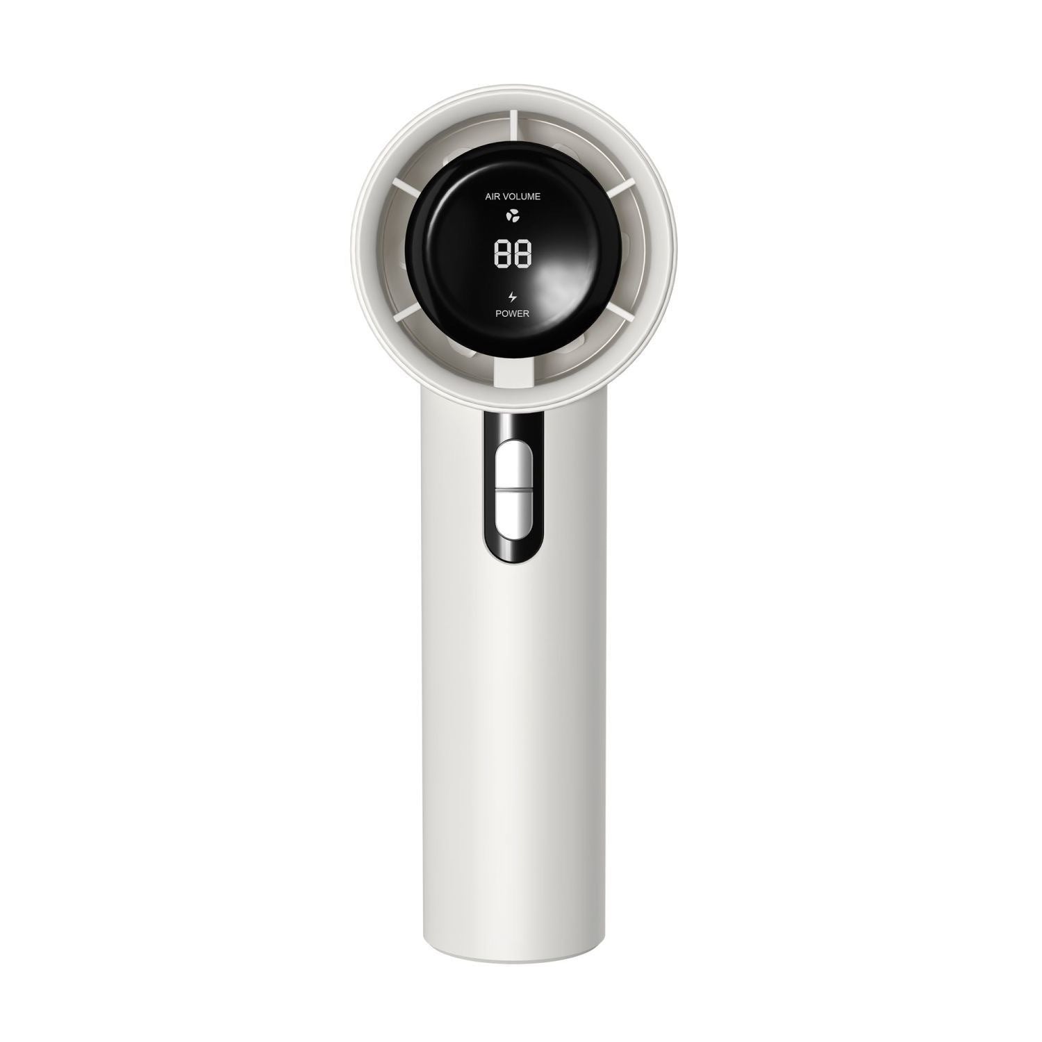 Portable Handheld Fan Battery Operated Compact Lightweight with Digital Display and Multiple Speeds