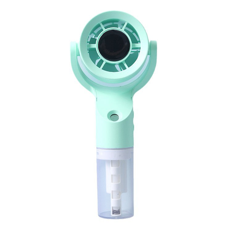 Portable Mini Fan USB Rechargeable Adjustable Speed Mist Spray Handheld