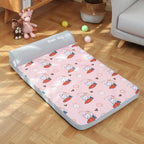Unisex Cooling Pet Mat Breathable Fabric Non-Slip Bottom Removable Washable Cover