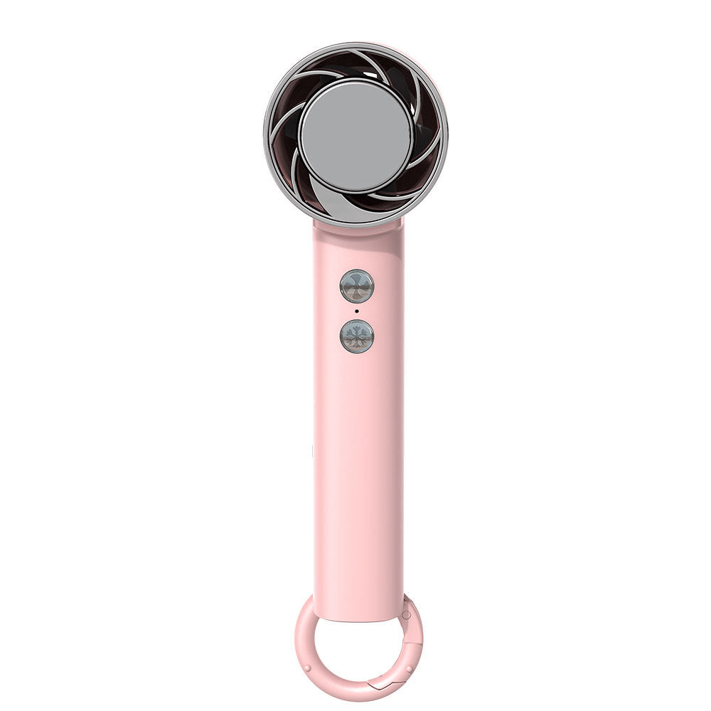 Portable Mini Hand Fan USB Rechargeable Compact Lightweight Personal Cooling Fan with Multiple Speeds