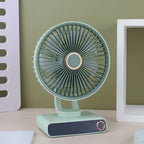 Portable Table Fan for Women Multifunctional Design Quiet Operation Adjustable Speeds