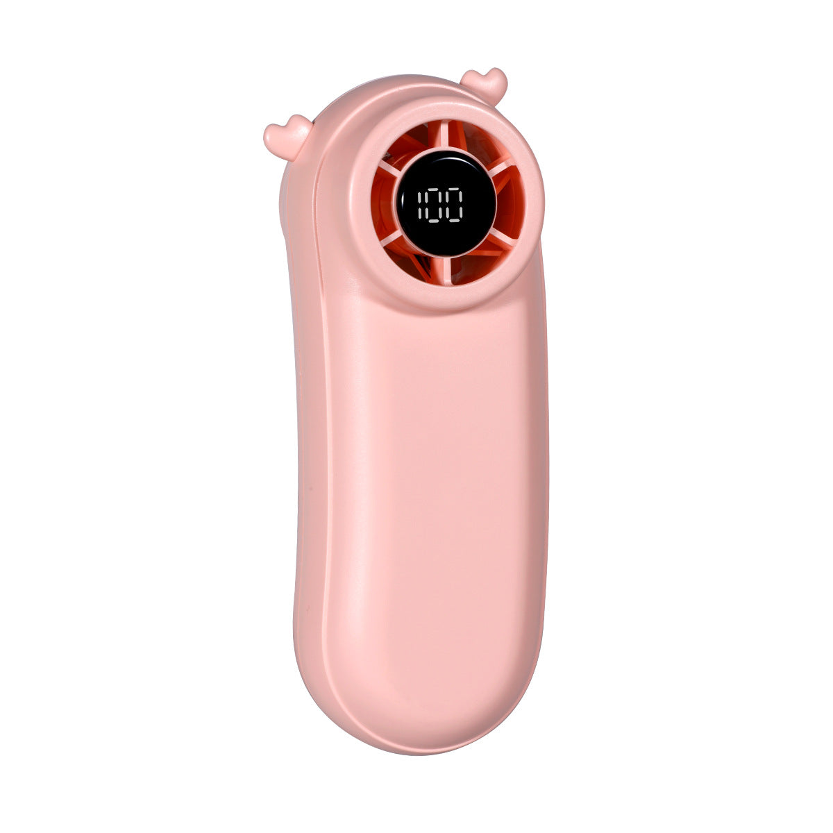 Harrow Portable Mini Handheld Fan USB Rechargeable Compact Quiet Operation with LED Display