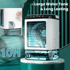 Personal Evaporative Air Cooler Compact USB Powered with Removable Water Tank and Digital Touch Panel