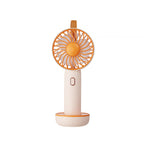 Rechargeable Handheld Air Circulator Fan Portable Compact Lightweight with Adjustable Speeds