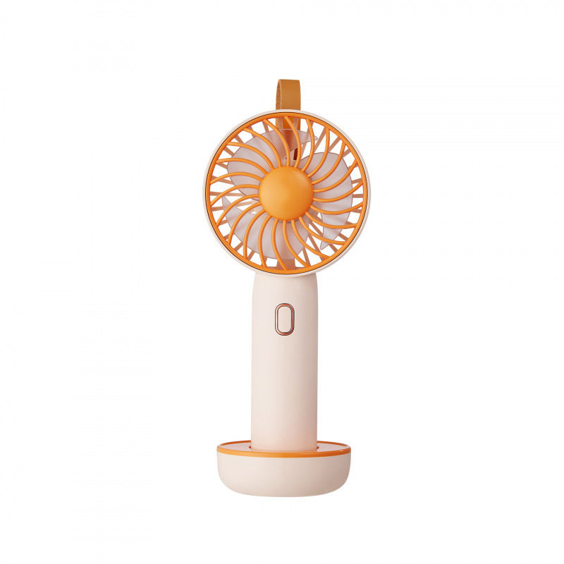Rechargeable Handheld Air Circulator Fan Portable Compact Lightweight with Adjustable Speeds