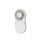 Compact Personal Handheld Cooling Fan Rechargeable Portable Adjustable Speed