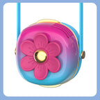 Women's Portable Handheld Fan Floral Design Lightweight Quiet Operation