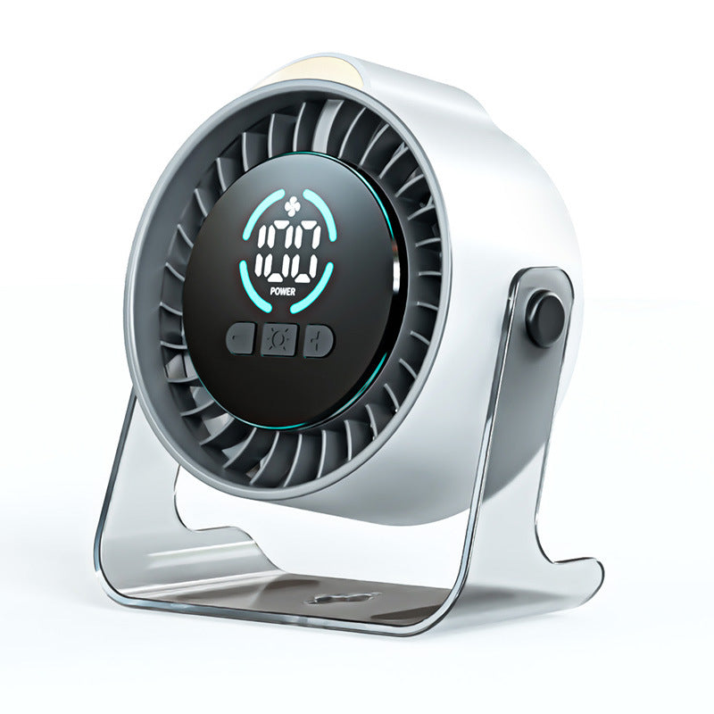 Rechargeable Air Cooler Fan with Silent Magnetic Motor and Adjustable Cooling Levels