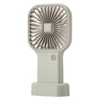 Portable Handheld Cooling Fan USB Rechargeable Lightweight Ergonomic Design with Multiple Speeds