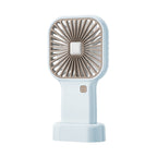 Portable Handheld Air Circulation Fan Rechargeable Battery Lightweight Quiet Operation