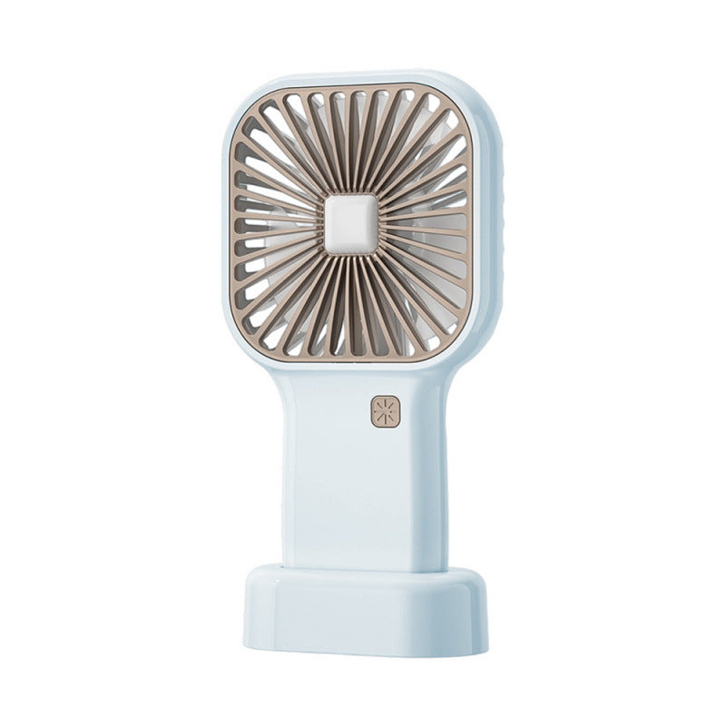 Portable Handheld Air Circulation Fan Rechargeable Battery Lightweight Quiet Operation