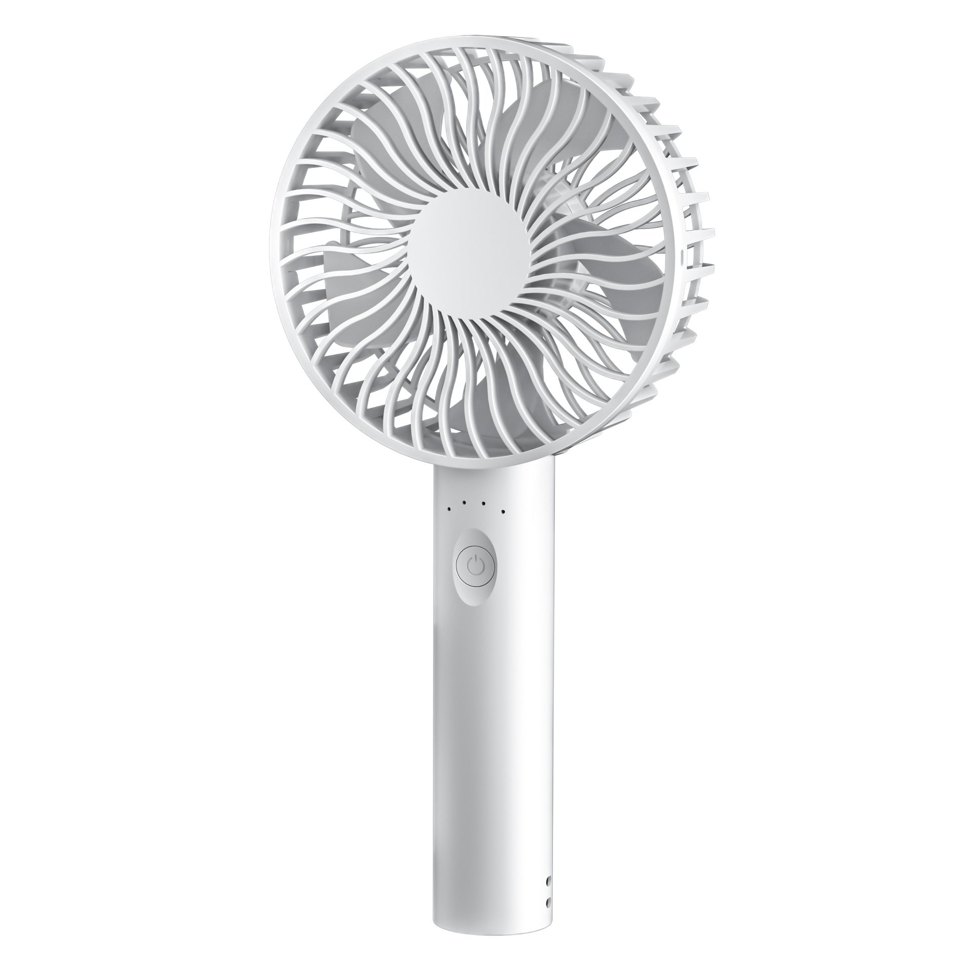 Portable Handheld Fan Battery Operated Compact Lightweight with Multiple Speeds and Battery Life Display