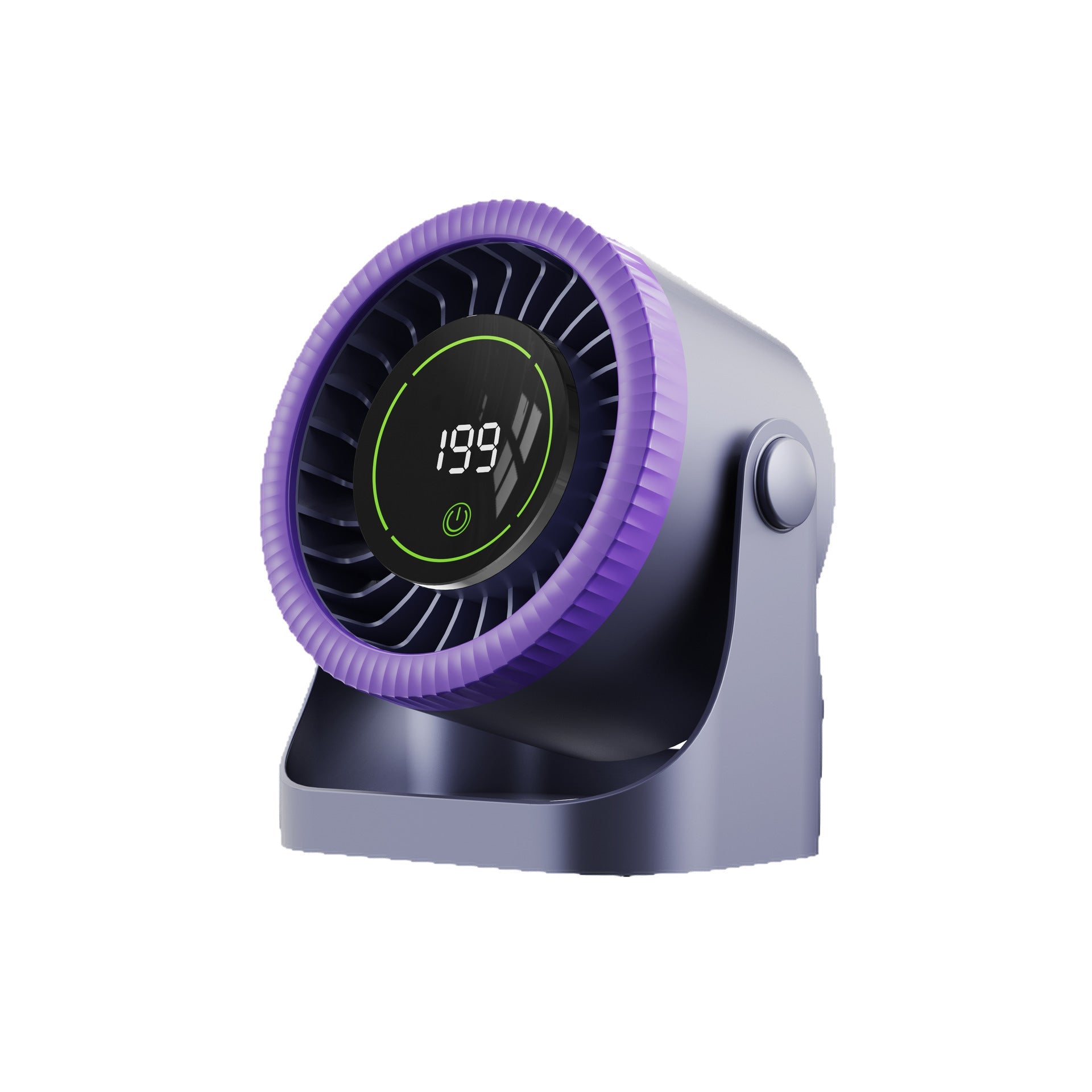 Portable Fan Battery Operated Cordless with Adjustable Speed and Digital Display