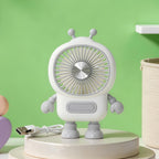 Portable Mini Fan Creative Robot Design Lightweight Handheld Personal Cooling Fan