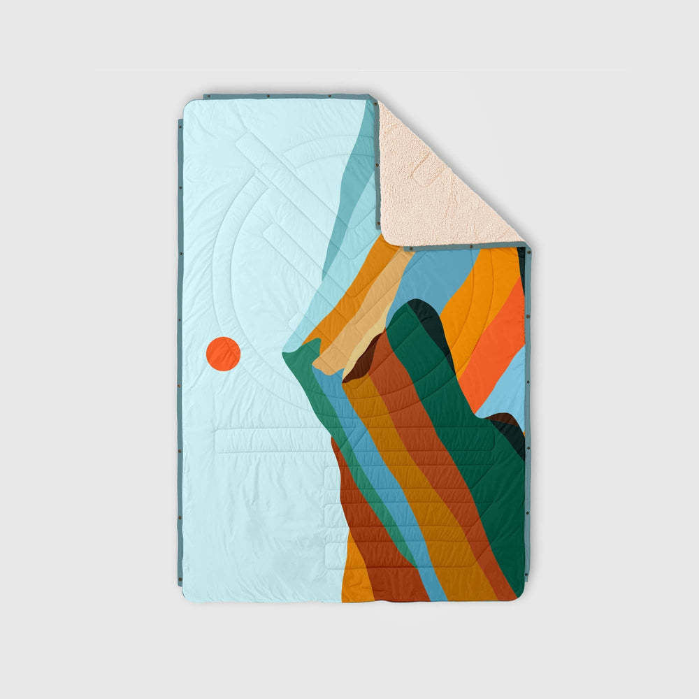 Unisex Cotton Blanket Breathable Soft Cozy Modern Graphic Design