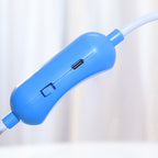 Portable Women's Neck Fan Flexible Mount USB Rechargeable Quiet Personal Cooling Fan