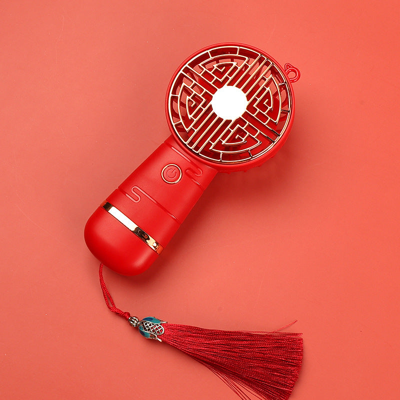 Portable Mini Fan Lightweight Compact Handheld with Elegant Design and Durable Plastic