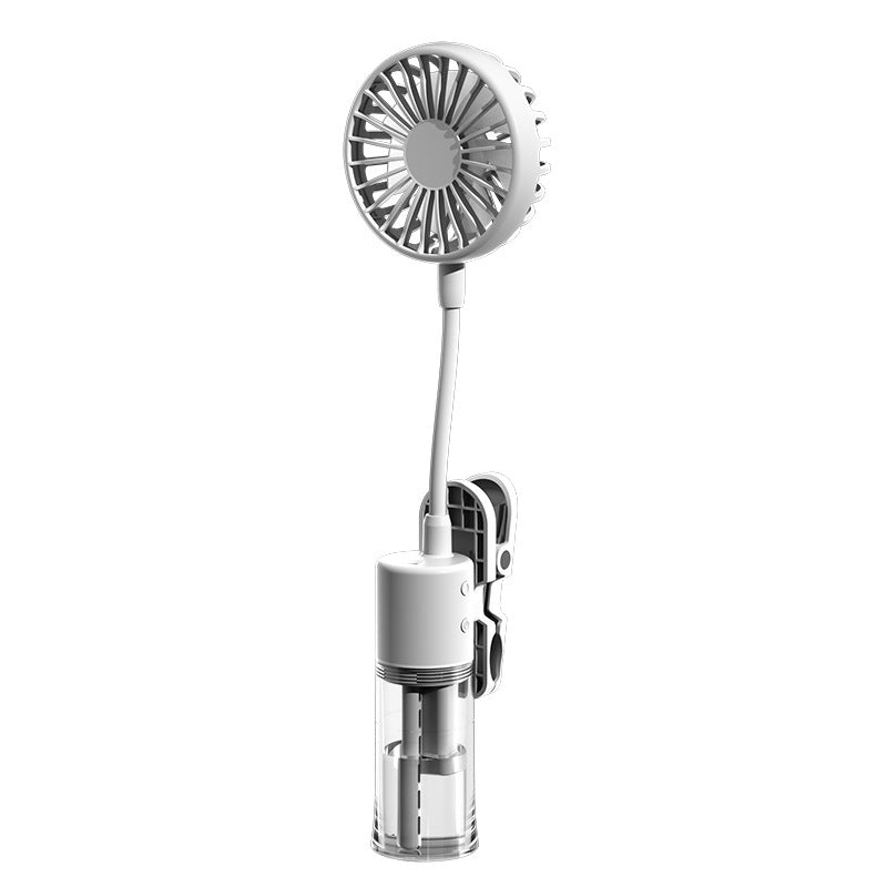 Portable Mist Fan Rechargeable Compact Lightweight Unisex Cooling Fan