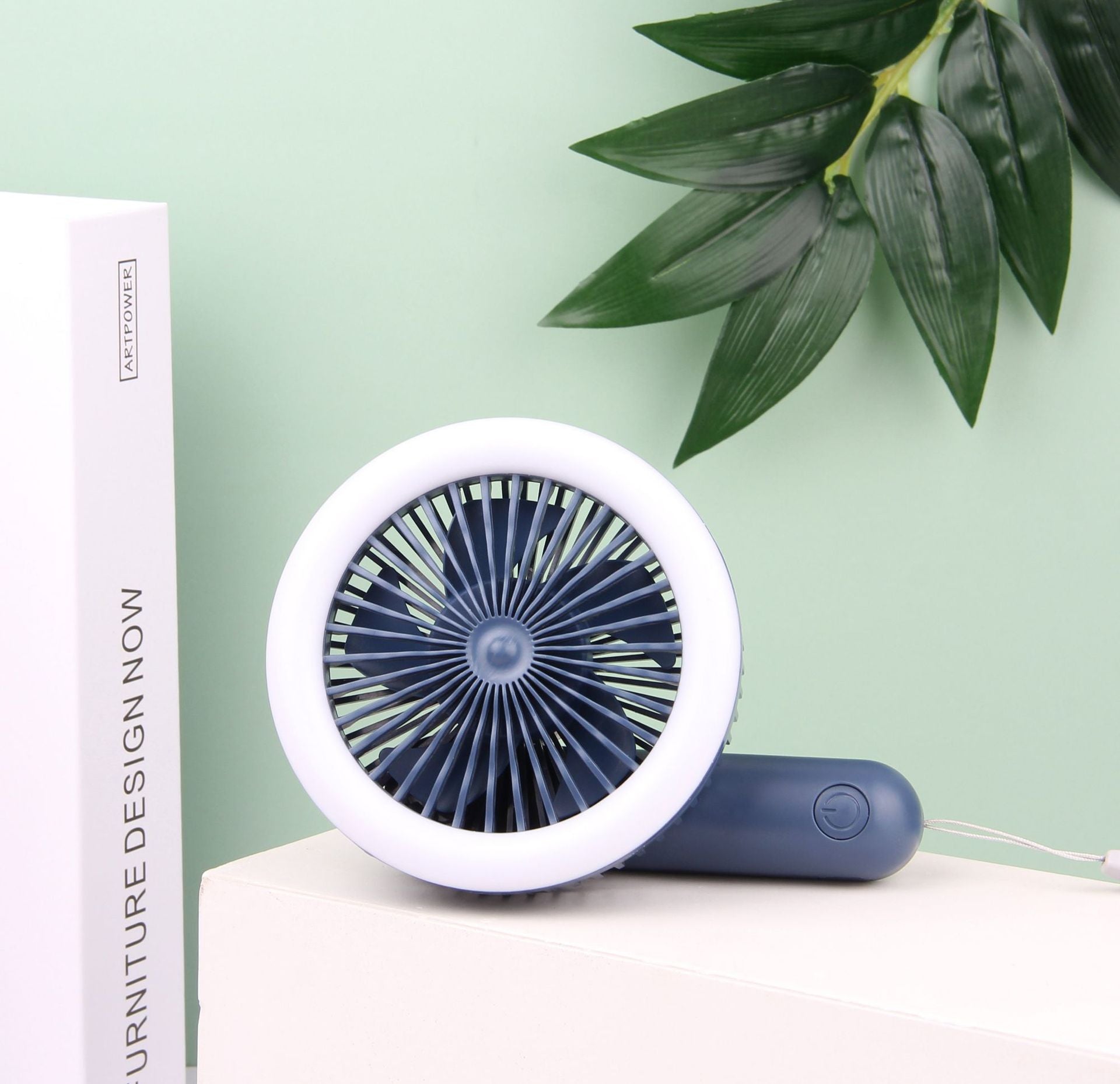 Harrow Rechargeable Personal Hand Fan USB Portable Compact Adjustable Speed
