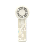 Portable Mini Hand Fan USB Rechargeable Quiet Handheld Fan with Adjustable Speeds