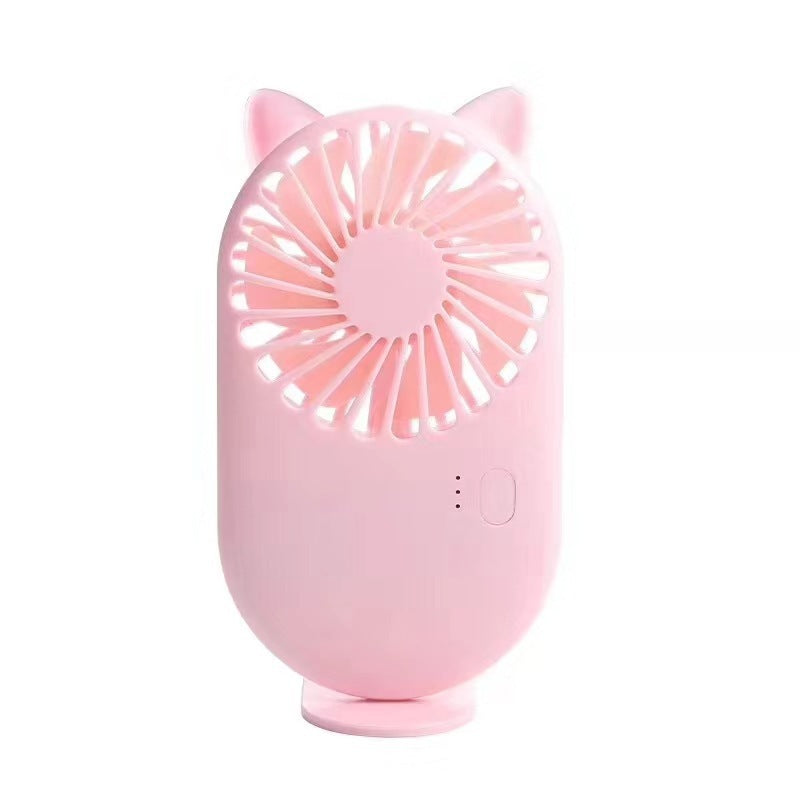 Harrow Portable Mini Fan Rechargeable USB Quiet Lightweight Personal Cooling Fan