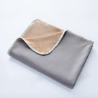 Brehn Cozy Reversible Fleece Blanket Soft Breathable Throw for Sofa Bed and Camping