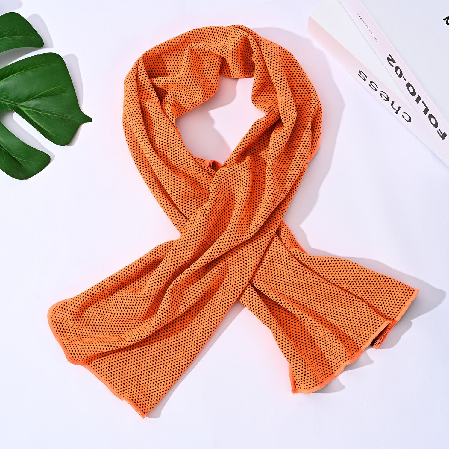 Ladies Breathable Sports Scarf Lightweight Mesh Thermal Insulation