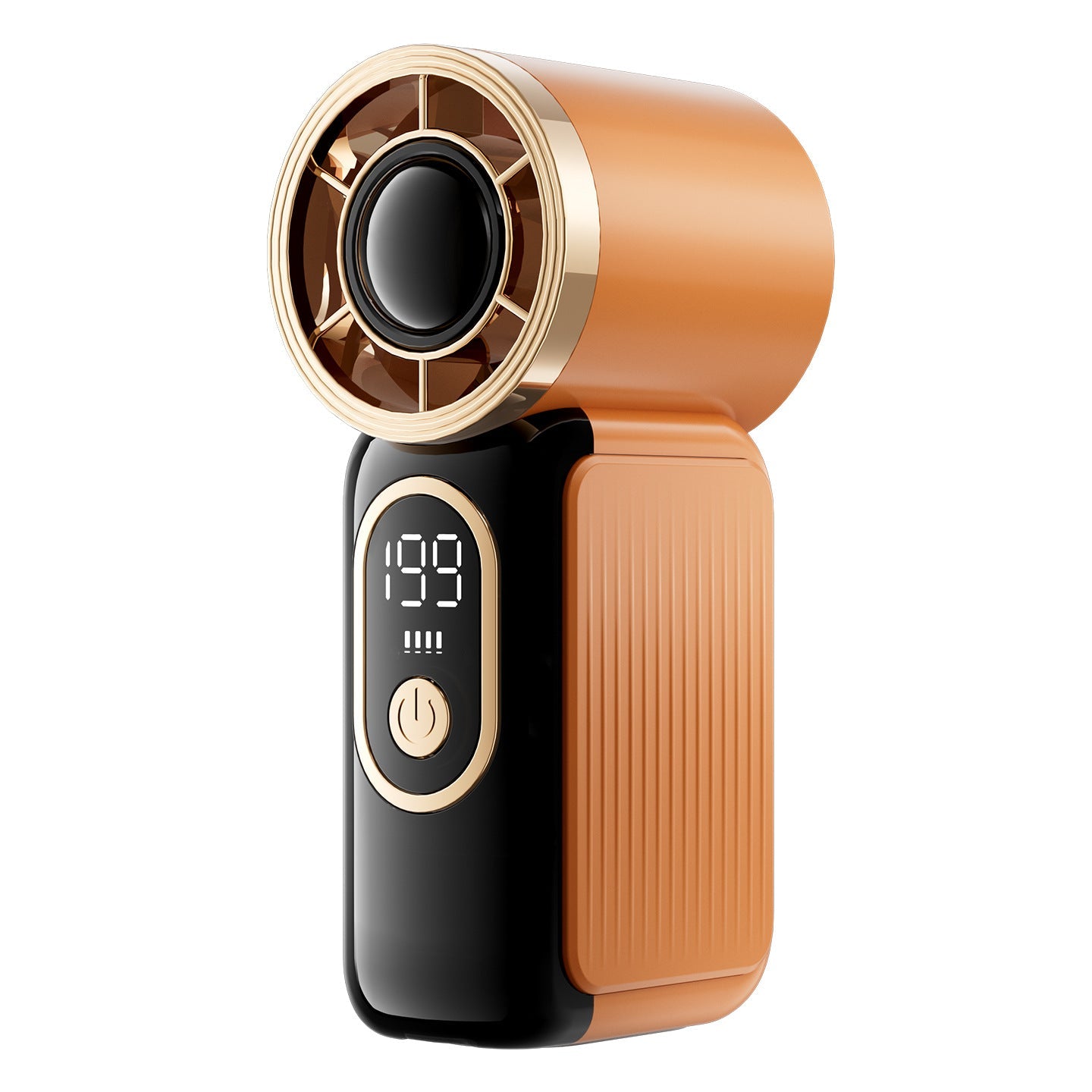 Portable Mini Fan with LED Display and Multiple Speeds Lightweight Handheld Personal Cooling Fan