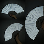 Women's Designer Fan Lightweight Portable Stylish Cooling Accessory