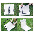 Women’s Space-Saving Folding Camping Chair Lightweight Portable Outdoor Chair with High Backrest