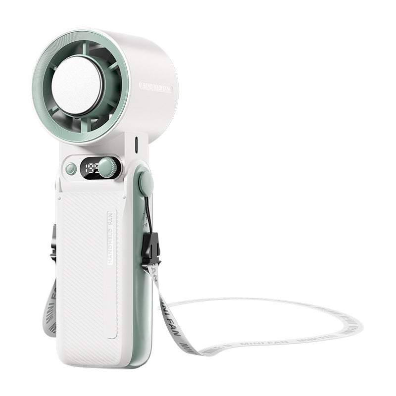 Compact Rechargeable Handheld Fan Portable Personal Fan with Multiple Speed Settings and Long-Lasting Battery