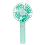 Portable Handheld Fan Rechargeable Battery Quiet Operation Compact Lightweight