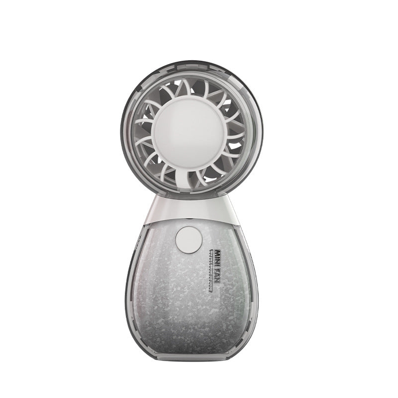 Mini Portable Handheld Cooling Fan Rechargeable Battery Quiet Operation Compact Design