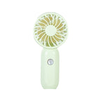 Portable Handheld Fan Rechargeable Battery Lightweight Compact Design